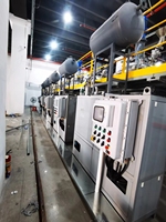 Ketel Minyak Termal Sirkulasi Alami Tabung Api Vertikal Pemanas Listrik Hemat Energi Suhu Tinggi Industri