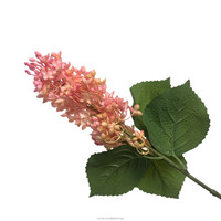 Bunga Lilac Buatan Sentuhan Realistis, Bunga Sutra Tangkai Tunggal, Buket Bunga Syringa untuk Vas Pernikahan Dekorasi Rumah