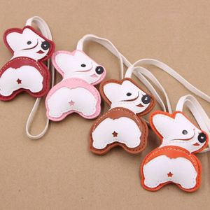 Nouvelle Tendance : Adorable Pendentif de Sac en Cuir PU Imperméable pour Chien, Breloque de Sac Durable et Jolie, Porte-clés Animal, Cadeau Spécial pour les Amoureux des Animaux - Product Image 2