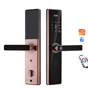 Tuya thông minh Keyless nhập khóa cho cửa gỗ vân tay & BÀN PHÍM lối vào kỹ thuật số nhôm khóa cửa - Product Image 2