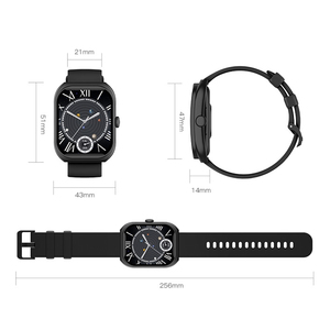 Karen M montre intelligente en plastique Z172, 2.01 pouces affichage Dafit fréquence cardiaque oxygène sanguin Fitness surveillance réponse appel Smartwatch 2025 - Product Image 6