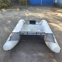 Bateau pneumatique à ponton en PVC pour une personne, bateau de sport, dérive, pêche, leurre, catamaran, mini yacht