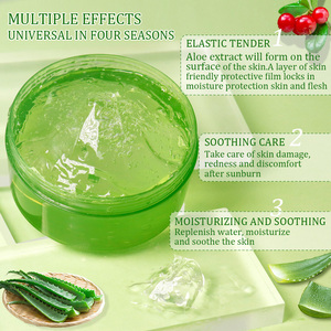 Gel de <span class=keywords><strong>Aloe</strong></span> Vera de Marca Privada, Aclarante, 100% Puro y Natural, Cuidado de la Piel, <span class=keywords><strong>Hidratante</strong></span> Facial, Calmante, Blanqueador - Product Image 5