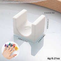 Supports de doigts en U pour nail art, protège-doigts et orteils, empêche les rayures et le frottement
