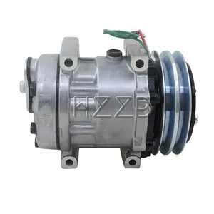 UNIVERSAL 12V 24V 7H13 COMPRESSOR 125/AA R134A AUTO COMPRESSOR