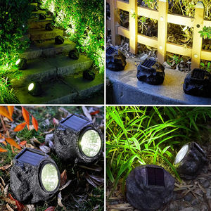 Nouvelle Lampe Solaire LED Extérieure Étanche pour Jardin, Allée et Rue, Éclairage Moderne IP44 - Product Image 6