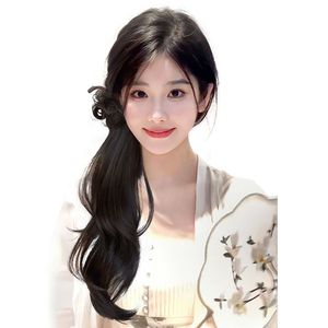 Nouvelle Perruque Queue de Cheval Style Chinois avec Clip, Longue Tresse, Coiffure Hanfu Ancienne, Queue de Cheval Haute pour Femmes - Product Image 4