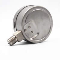 Manomètre à micropression SH9T YE-100B, diamètre 100 mm, acier inoxydable, 0-6 KPa, avec montage inférieur pour usage industriel, garantie 1 an