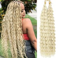 Extensions per capelli sintetici all'ingrosso per riparazione, modellatura e intrecciatura: Locs, Twists, Braids, Soft Curl Wave, Twist, Crochet, Loose Deep Wave, Hair Bundles