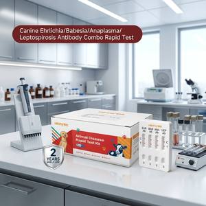 Kit di Test Rapido 4 in 1 per Screening Avanzato di Infezioni da Acari e Batteri: EHR BAB ANA LEP Ab - Product Image 3