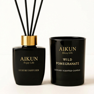 AIKUN Luxury <b>Reed</b> <b>Diffuser</b> 500ml Scentchips Home Fragrance Citrus Lavender Cedarwood Scented Candle <b>Reed</b> <b>Diffuser</b> - Product Image 2