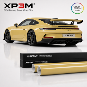 ฟิล์มใสกันรอยรถยนต์ XP3M สีเหลืองเมฆ OEM เงา TPU ความหนา 7.5 มิล ซ่อมแซมตัวเองได้ ป้องกันรอยขีดข่วน ป้องกันการเหลือง พร้อมช่องระบายอากาศ - Product Image 1