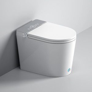 Inodoro inteligente occidental, pantalla led <span class=keywords><strong>de</strong></span> lavado automático, color blanco - Product Image 2