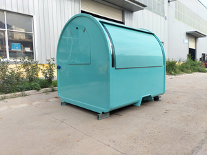 2024 YITUO Milkshake Kiosk <strong>Food</strong> Trailers Fully Equipped <strong>UK</strong> Concession <strong>Food</strong> Kiosk Counter - Product Image 3