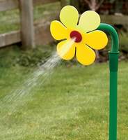 Arroseur de fleurs avec pic en plastique, arroseur de pelouse dansant Daisy, arroseur de jardin, buse de pulvérisation, irrigation de jardin