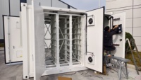 Unité de stockage d'énergie (BESS) haute sécurité LiFePO4 500 kWh 1 MWh 1,2 MWh en conteneur standard de 20 pieds, durée de vie de 15 ans
