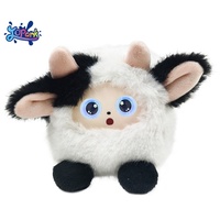 JOPARK Fun Cube Pet Soft AI Smart Embroidered Plush Toy with Educational LED Eyes Multi-Functional Accessories Birthday Gift
