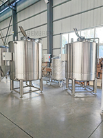 Agitateur sanitaire à double enveloppe TONSEN 5000L pour mélange de lait et d'alcool, entraînement motorisé, garantie 1 an, inspection vidéo disponible