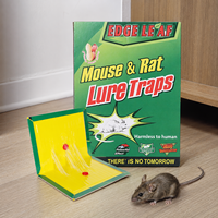 Grande plaque de colle à souris et rats avec appât, forte adhérence, jetable, pour le contrôle des nuisibles, piège à rongeurs d'intérieur
