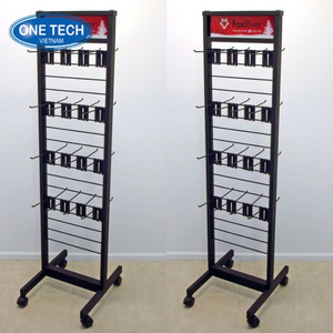 Customization Advertising <b>shelf</b> / rack Vietnam One Tech Metal advertise rack Customization Light Duty Rectangular <b>Display</b> Stand - Product Image 1