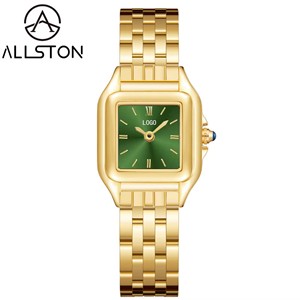 Orologio da Polso Sottile OEM in Oro, Montre Luxe Femme con Quadrante Quadrato, Orologio al Quarzo per Donne, Design Classico di Lusso - Product Image 6