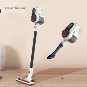 เครื่องดูดฝุ่นไร้สายแบบมือถือ น้ำหนักเบา พร้อมไส้กรอง HEPA คุณภาพสูงจากโรงงานผู้ผลิต (OEM) ใช้งานได้นาน 30-60 นาที - Product Image 1