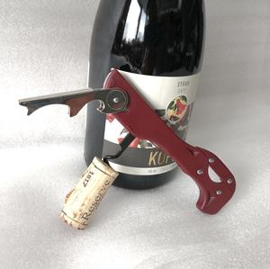 Sacacorchos Doble Articulado Ecológico para <span class=keywords><strong>Vino</strong></span> <span class=keywords><strong>Tinto</strong></span> con Cortador de Papel de Aluminio de 4 Ruedas, Accesorios de Bar - Product Image 4
