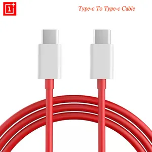 Oneplus-Cable de carga de urdimbre 8T, Cable Dual tipo C, 65W, USB-C a Cable de datos tipo C, 0,35/1/1.5/2M línea para uno más 1 + 8 8pro 7T Pro 6T