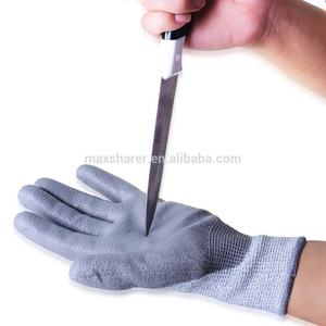 Personalización Guantes de trabajo de uso general Guantes a prueba de agua Trabajo de jardinería Soldadura Algodón Seguridad Guantes de trabajo manual Gris - Product Image 6