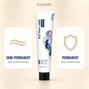 <span class=keywords><strong>Naomi</strong></span> Color 5/01 meilleure qualité italienne 88 tubes de <span class=keywords><strong>crème</strong></span> de coloration capillaire semi-permanente 100ml d'huile de kératine Aloe Vera Perilla 100ml de kératine - Product Image 4
