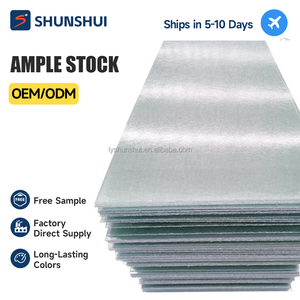 Service de découpe de panneaux FRP personnalisables, plaques en fibre de verre anti-UV résistantes aux intempéries <span class=keywords><strong>pour</strong></span> usine, atelier, <span class=keywords><strong>serre</strong></span>, abri, auvent - Product Image 1