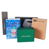 Boîte d'expédition personnalisable de haute qualité pour avions, en carton ondulé kraft avec bande de déchirement, couleur personnalisable, pour cadeaux