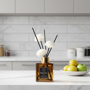 <span class=keywords><strong>Gardenia</strong></span> Fire-Free Aromaterapia Ambientador Sin alcohol Fragancia sostenible de larga duración Botella de vidrio Spray Rentable - Product Image 4