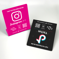 YTS personnalisé NFC support d'examen Table affichage Qr Code pour examen Restaurant Menu médias sociaux Nfc support