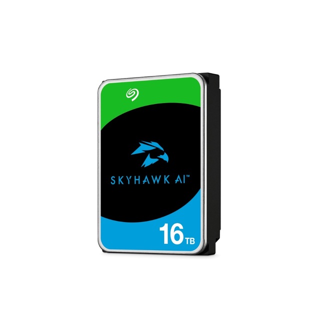Skyhawk AI 16TB Video Internal Hard Drive HDD 3.5 Inch SATA 6Gb/s 256MB Cache for DVR NVR Security Camera System (ST16000VE002)