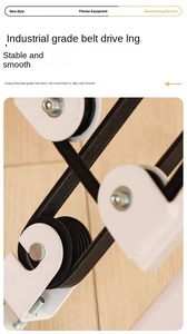Appareil de cardio-training <span class=keywords><strong>pliable</strong></span> Vertical Climber avec guidon réglable pour la maison et la salle de sport - Product Image 4