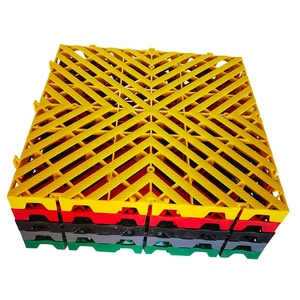 Carrelages de sol de garage en PP au design moderne Carreaux de sol Dalle de sol pour carreaux de grille de garage en plastique - Product Image 5