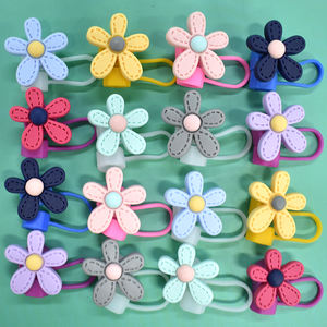 Prodotti all'ingrosso Ppers cover Silicone cannuccia ciondoli Topper paglia rosa Topper Hello splendida Oes paglia 6mm - Product Image 4