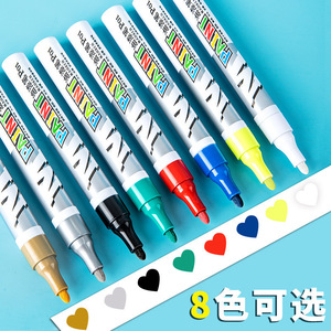 M&G Colored Paint Pens 10Mm Permanent Oil Based <b>Marker</b> For Car Tire Art AOMY8501 - Product Image 4