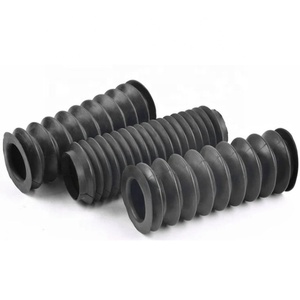 Ventes directes du fabricant du couvercle anti-poussière en caoutchouc ondulé télescopique à haute élasticité pour <span class=keywords><strong>tuyau</strong></span> en silicone - Product Image 2