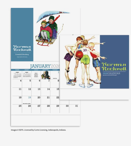 Calendarios Personalizados con Logotipo, Estilo Vintage Americano, Encuadernados con Grapas, Regalo Promocional 2026, Venta al Por Mayor para Empresas - Product Image 4