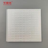 Vente directe d'usine intérieur PVC panneau mural panneau de plafond étanche à l'humidité décoration intérieure pour hôtels caractéristique étanche