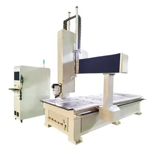 High Precision 4 Axis 1325 CNC Router for Sculpture Statue Capital Model Foam Gypsum Wood Carving