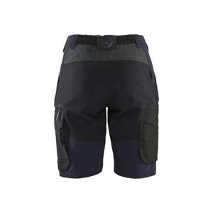 BLAKLADER - 712316458699C46 Women's Service <b>shorts</b> with 4-way <b>stretch</b> Dark navy/Black - EAN 7330509822852 <b>WORK</b> TROUSERS - Product Image 2