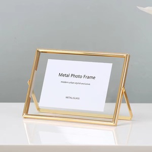 Hot Bán Kim Loại Nổi Hình Ảnh Khung Ảnh Đứng Kim Loại Vàng Nổi Hình Ảnh Hình Ảnh Khung - Product Image 1