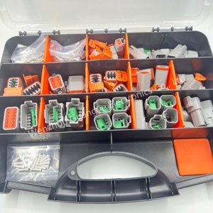 ブラックドイツコネクタDTDTM2-12ピンオスメス防水カーアダプタ端子アンプコネクタアプリケーションコネクタ - Product Image 6