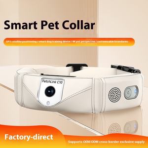 Für <span class=keywords><strong>Amazon</strong></span> C10 Smartes Hundeerziehungs-Halsband mit 4K-Kamera, <span class=keywords><strong>GPS</strong></span>-Gesundheitsüberwachung, Ortungsgerät, Wasserdicht nach IP67 für den Grenzüberschreitenden Handel - Product Image 5