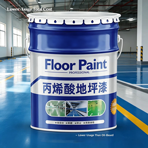 Fournisseur direct d'usine de peinture acrylique pour sols, revêtement de sol hautement résistant à l'usure pour ateliers industriels - Product Image 3