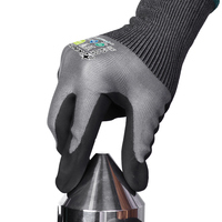 Gants de sécurité anti-coupure ultra-fins XINGYU A4 18 Gauge ADAMAS, revêtement en mousse de nitrile microfine, respirants, pour le travail