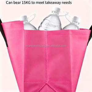 Bolsas Térmicas Desechables Rosas, Impermeables, de Papel de Aluminio y Tela No Tejida, para Comida Caliente o Fría, Entrega a Domicilio - Product Image 4